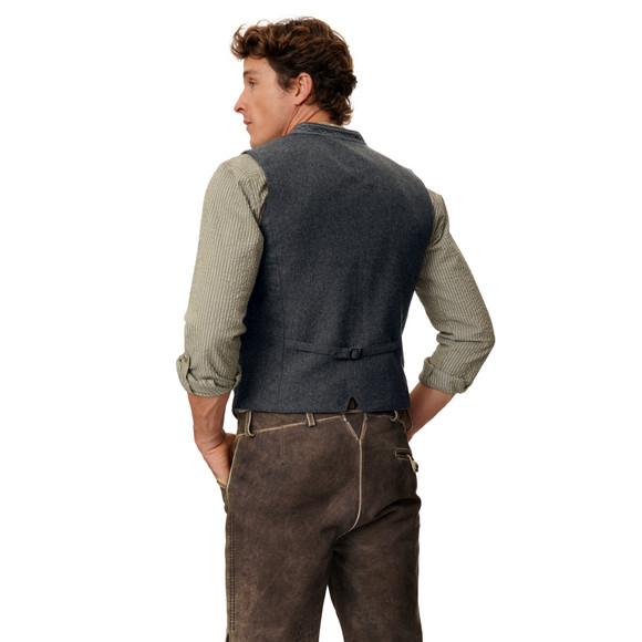 Herren Trachtenweste mit Wolle