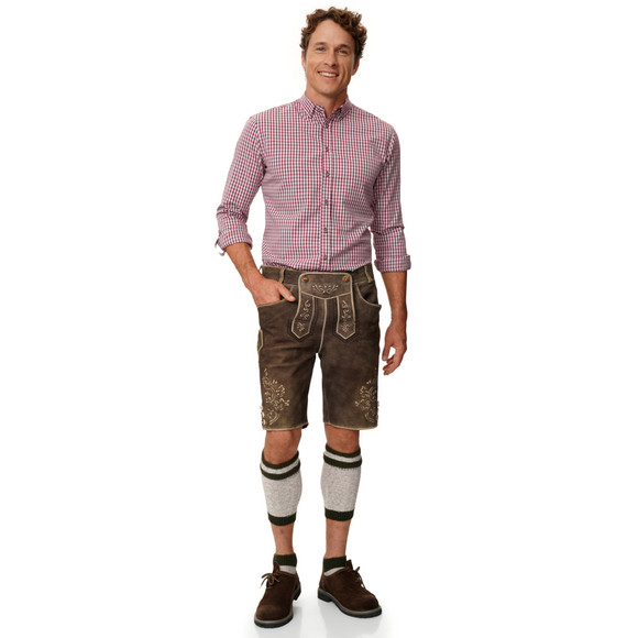 Herren Hemd mit Karo-Muster