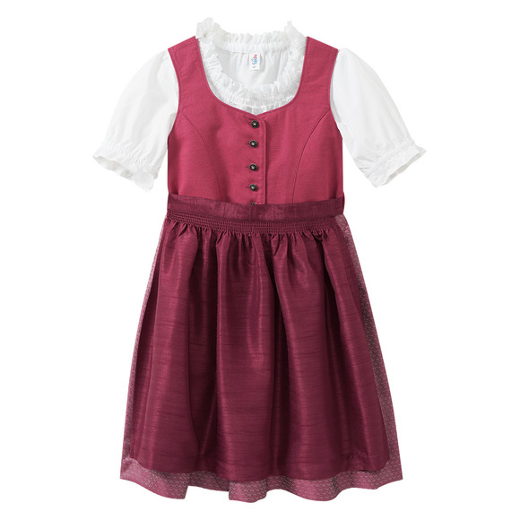Mädchen Dirndl mit Bluse
