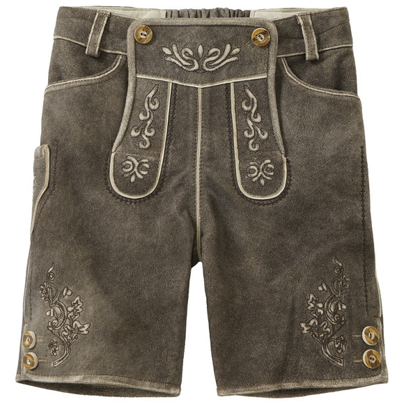 Jungen Lederhose mit Stickereien