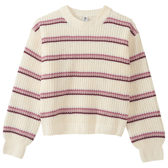 Mädchen Strickpullover aus Chenille