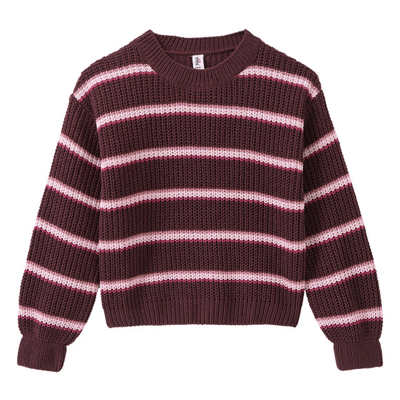 Mädchen Strickpullover aus Chenille