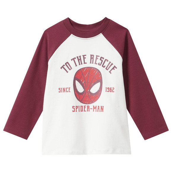 Spider-Man Langarmshirt aus Bio-Baumwolle