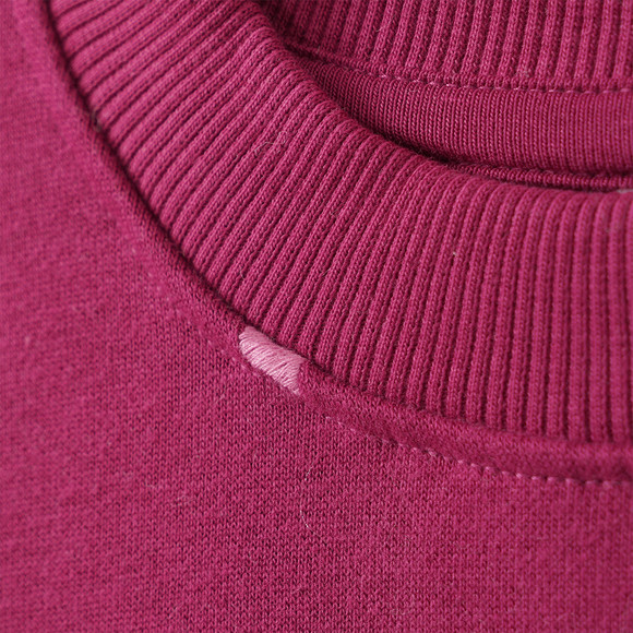 Mädchen Sweatshirt mit Herz-Stickerei