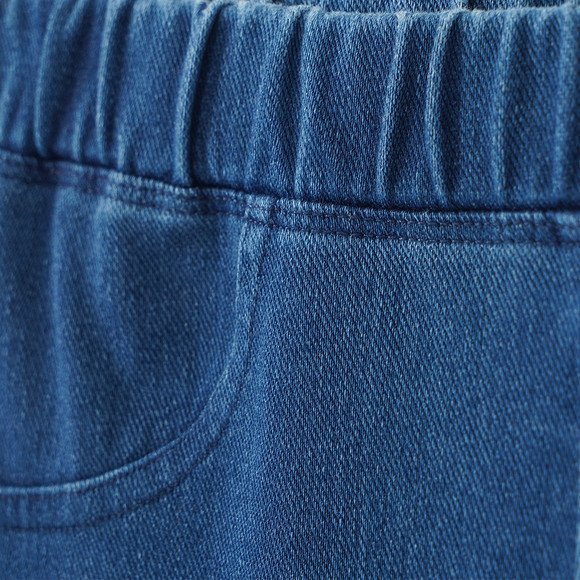Mädchen Hose in Denim-Optik