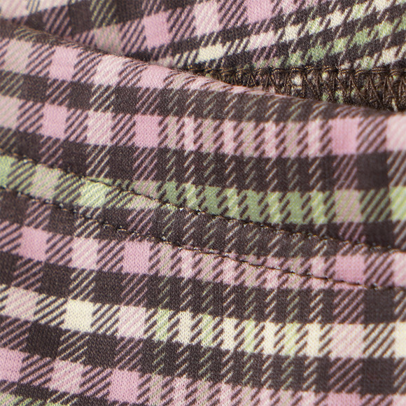 Mädchen Thermo-Leggings in kariertem Design