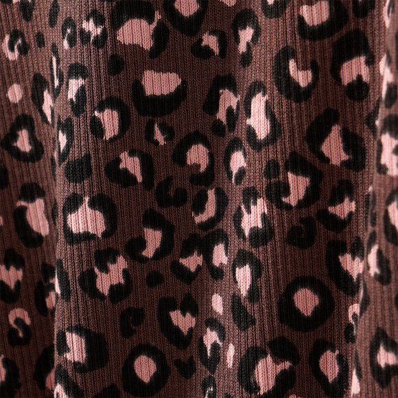 Mädchen Leggings mit Leo-Muster