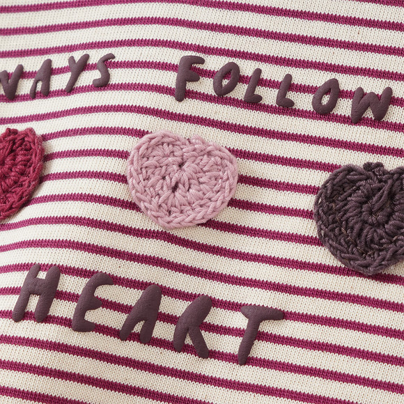 Mädchen Langarmshirt mit Applikation