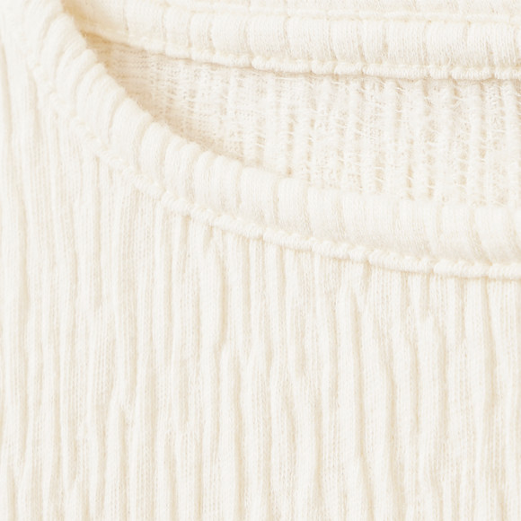Mädchen Langarmshirt mit Struktur