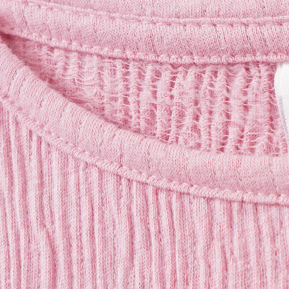 Mädchen Langarmshirt mit Struktur