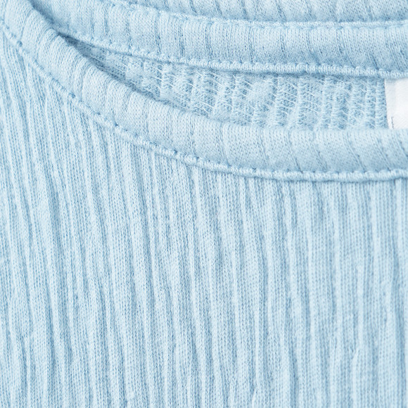Mädchen Langarmshirt mit Struktur