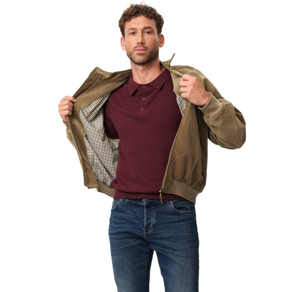 Herren Cordjacke mit Karofutter