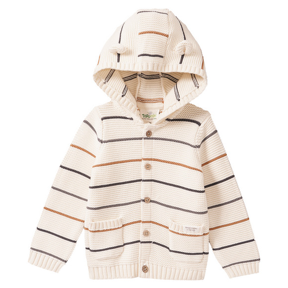 Baby Strickjacke mit Öhrchen