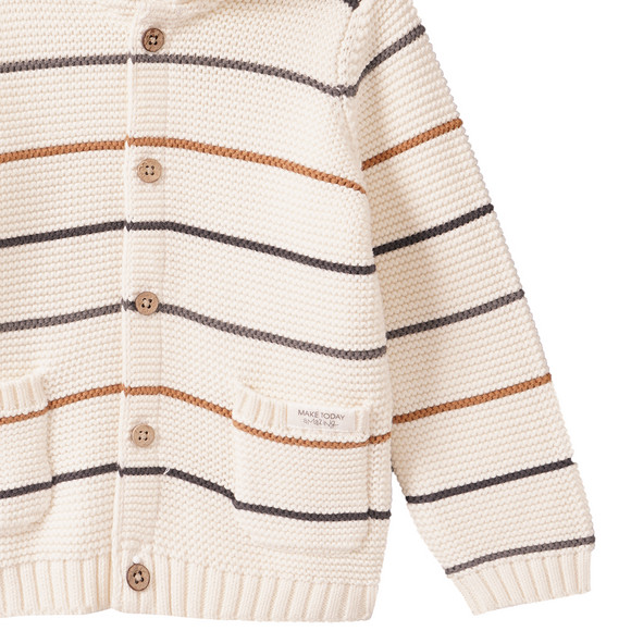 Baby Strickjacke mit Öhrchen