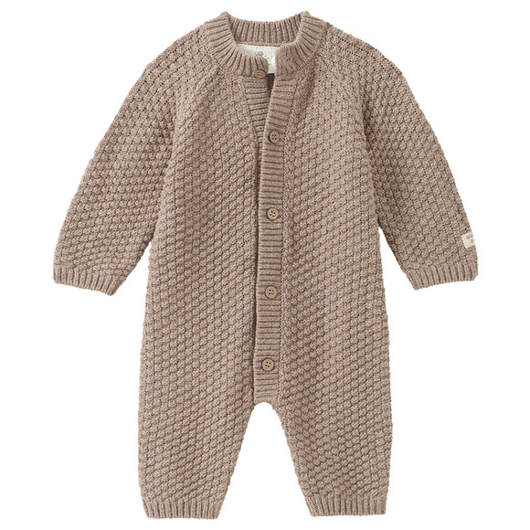Newborn Strickoverall mit Knöpfen