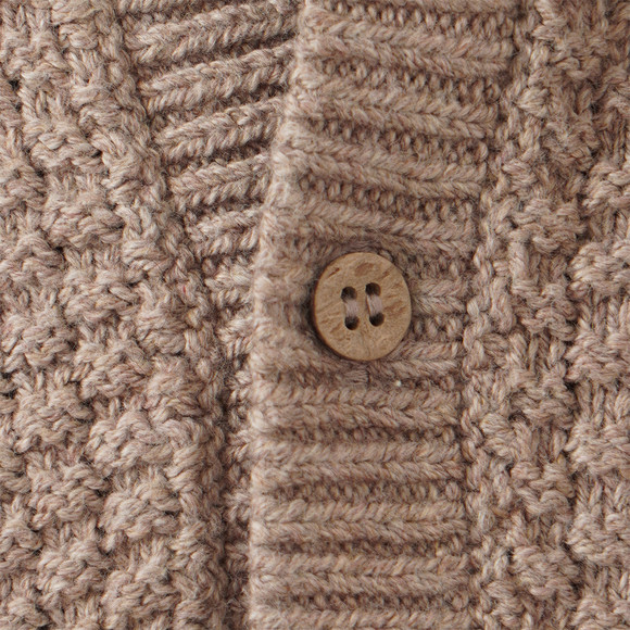 Newborn Strickoverall mit Knöpfen