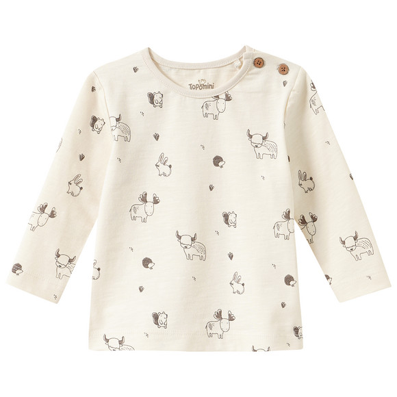 Newborn Set mit Strickoverall und Shirt