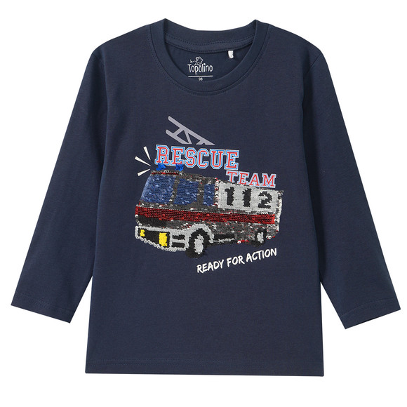 Jongens-T-shirt met lange mouwen