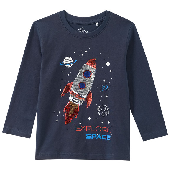 Jongensshirt met lange mouwen