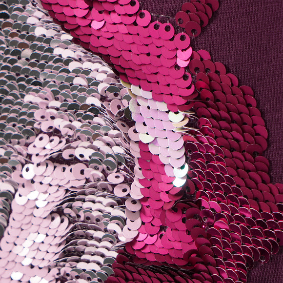 Mädchen Langarmshirt mit Wendepailletten