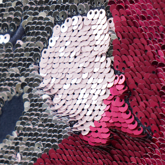 Mädchen Langarmshirt mit Wendepailletten