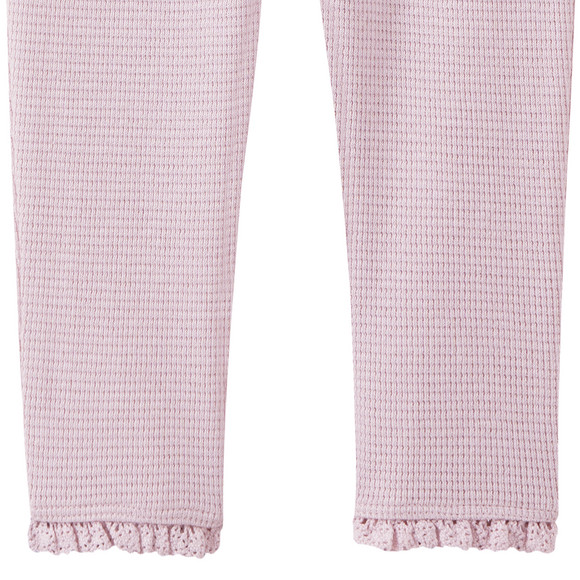 Baby Leggings mit Waffelstruktur