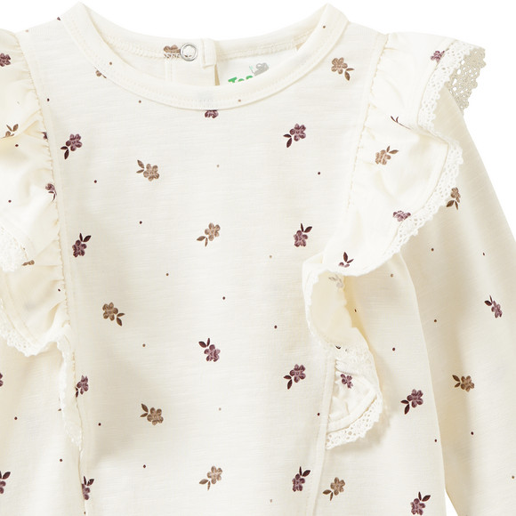 Baby Langarmshirt mit Volants