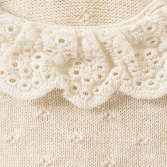 Newborn Set mit Strickjacke und Strickhose