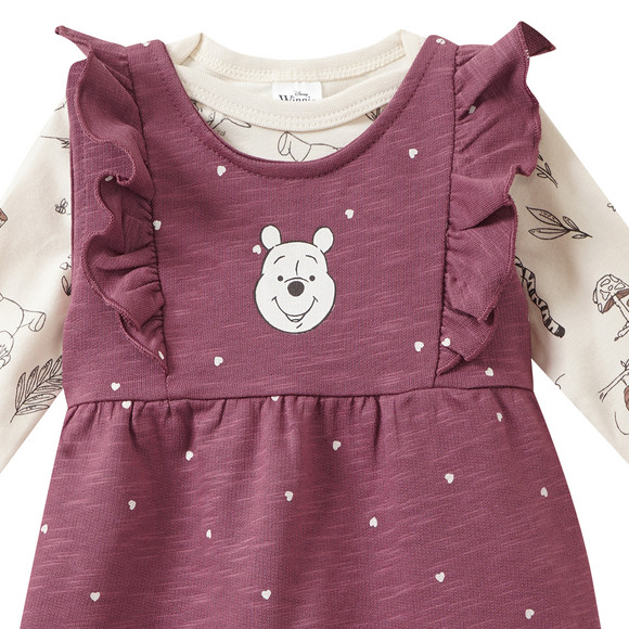 Winnie Puuh Set mit Langarmshirt und Overall