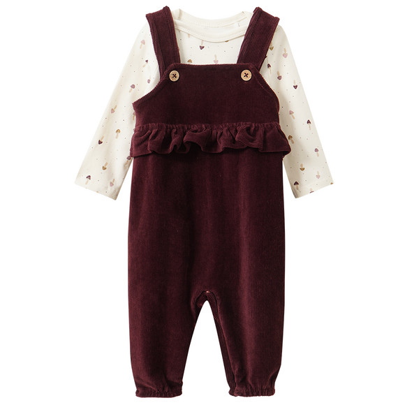 Newborn Set mit Strampler und Langarmbody
