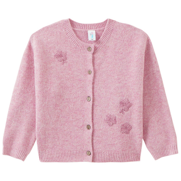Baby Strickjacke mit Stickerei