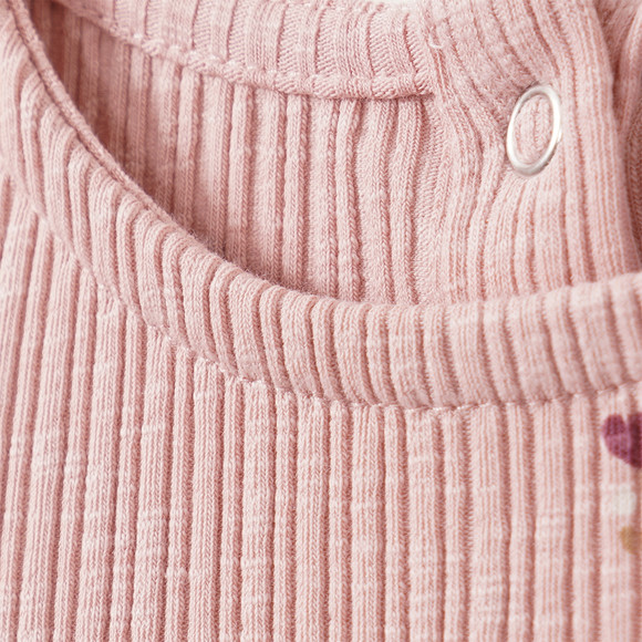 Baby Kleid mit Rippstruktur