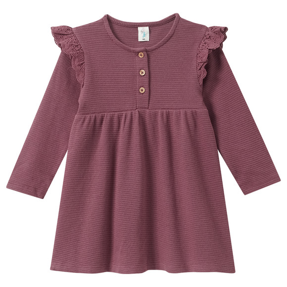 Baby Kleid mit Waffelstruktur