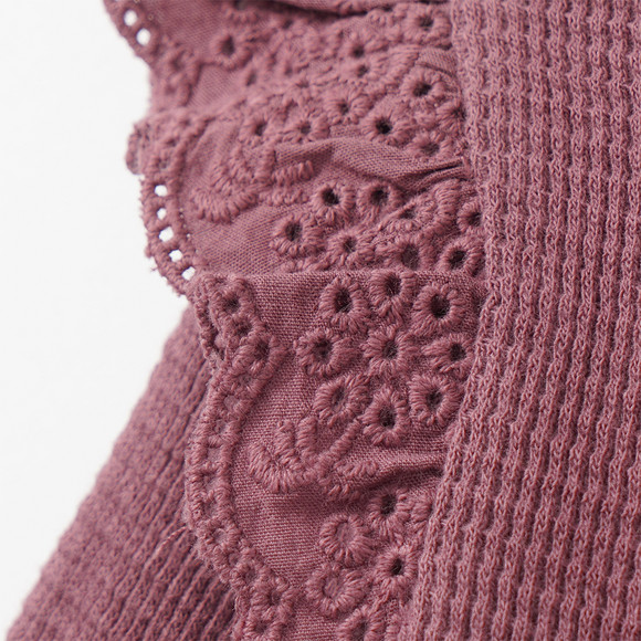 Baby Kleid mit Waffelstruktur
