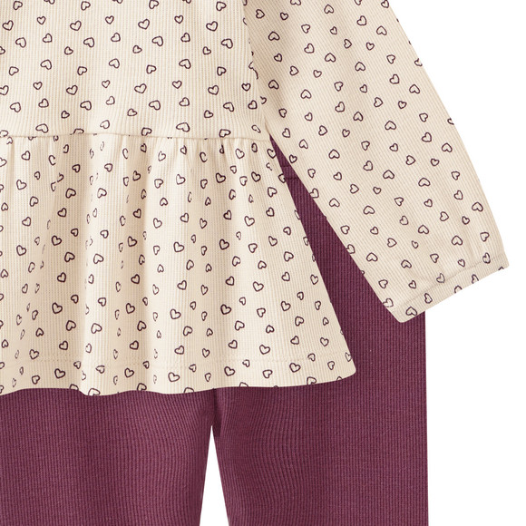 Baby Set mit Langarmshirt und Leggings