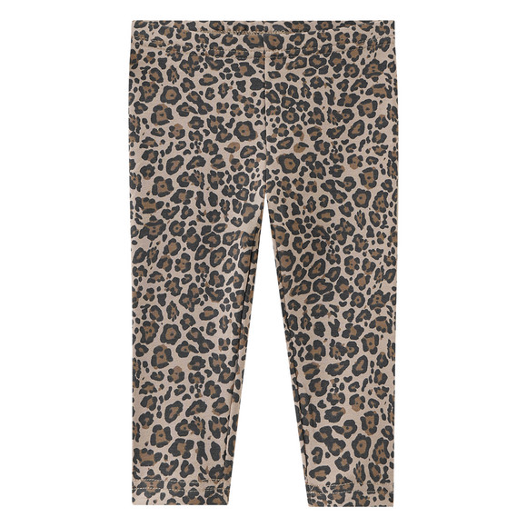 Baby Sweatleggings mit Leo-Muster