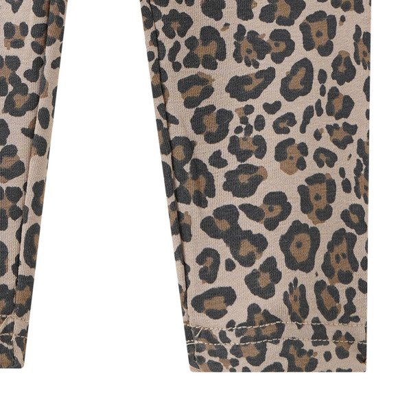 Baby Sweatleggings mit Leo-Muster