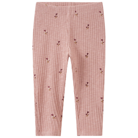 Baby Leggings mit floralem Muster