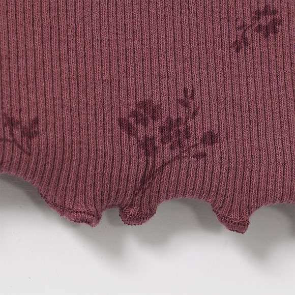 Baby Langarmshirt mit Rippstruktur