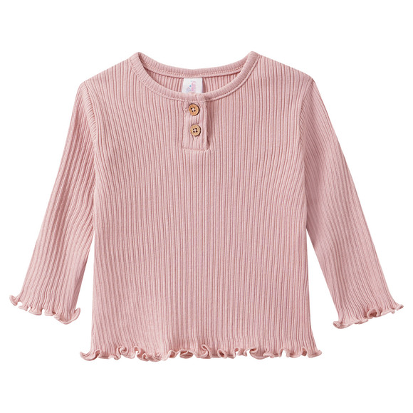 2 T-shirts met lange mouwen voor Newborns