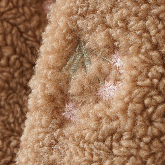 Newborn Overall mit Teddyplüsch