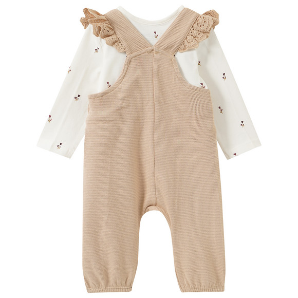 Newborn Set mit Blumen-Motiven