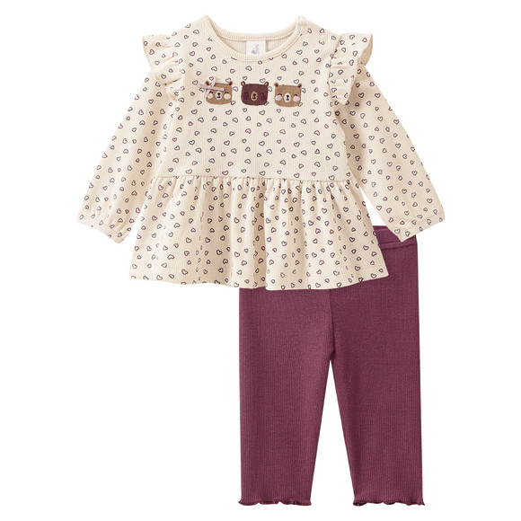 Newborn Set mit Langarmshirt und Leggings