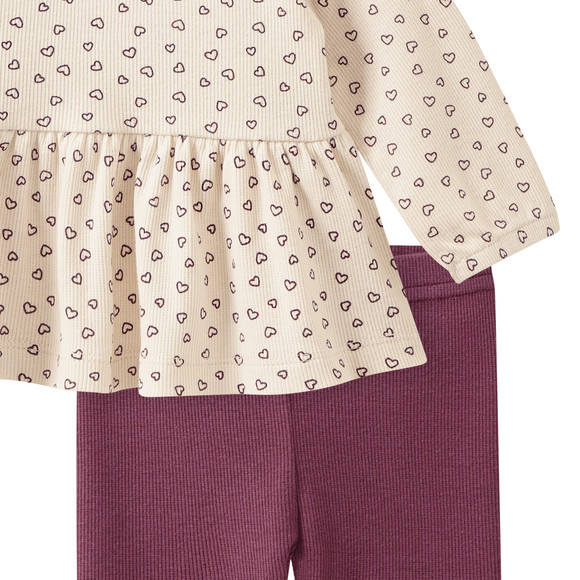 Newborn Set mit Langarmshirt und Leggings