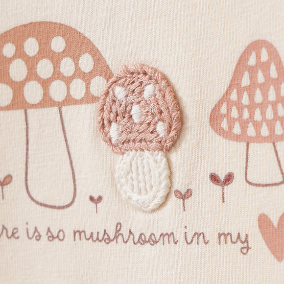 Newborn Set mit Pilz-Allover