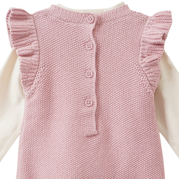 Newborn Set mit Langarmshirt und Overall