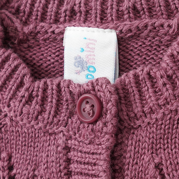 Newborn Set mit Strickjacke und Leggings