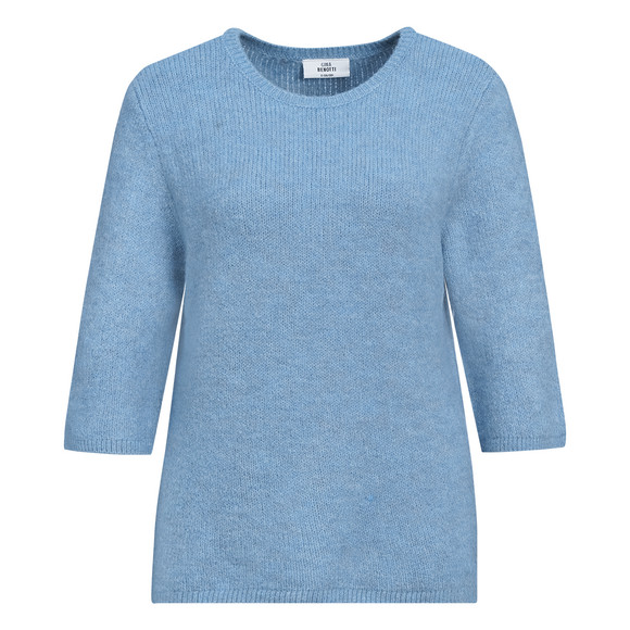 Damen Strickpullover mit weiten Ärmeln