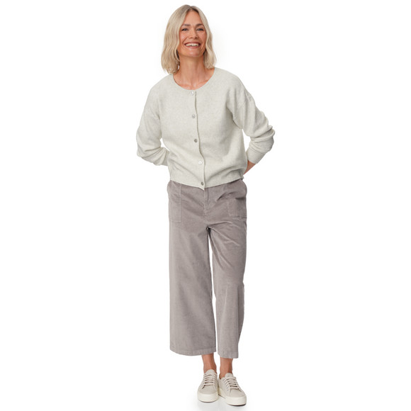 Damen Strickjacke mit Knopfleiste
