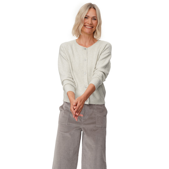 Damen Strickjacke mit Knopfleiste